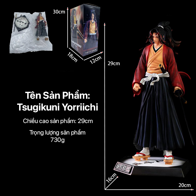 Mô hình Demon Slayer - Yoriichi 1 Mô hình Demon Slayer